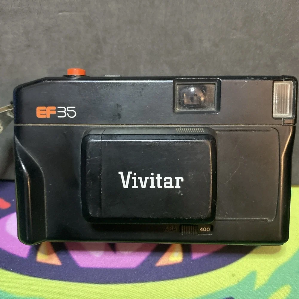 Vivitar EF35 35mm Film Camera Vintage Point & Shoot Retro Camera B2